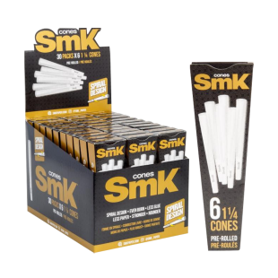 SMK Gold Pre-Rolled Cone 1-1/4 Size -6PK...